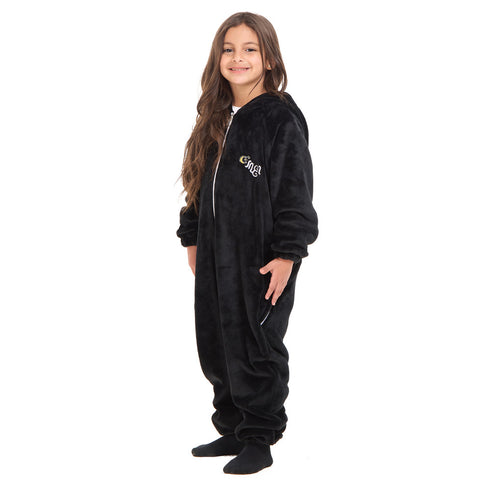 Snuggs Kids Blanket Onesie Black فانوس رمضان